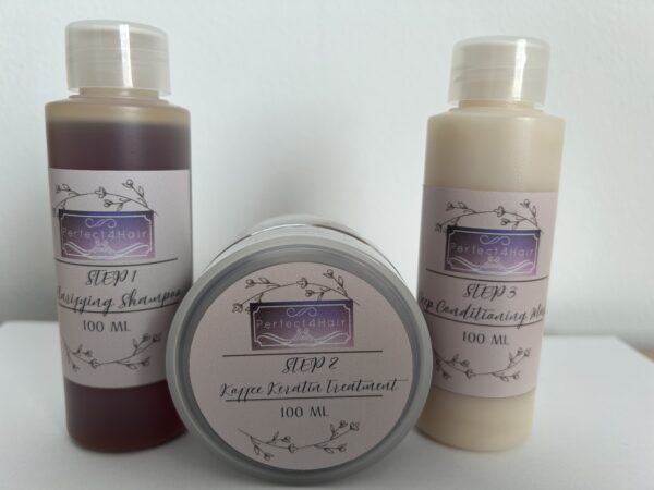 Perfect 4 Hair Coffee Keratin Treatment (Steps 1 to 3)  - 100ml